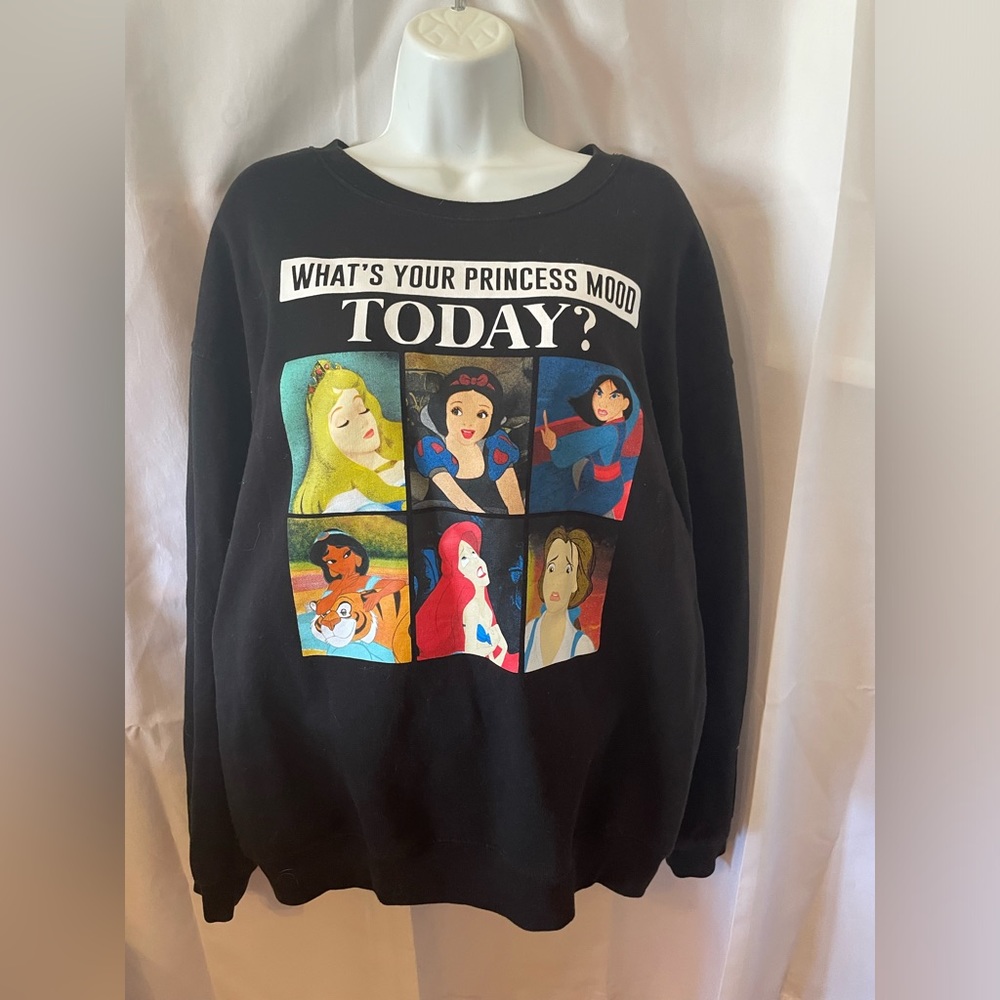 Disney Princess What’s Your Princess Mood Today sweatshirt
